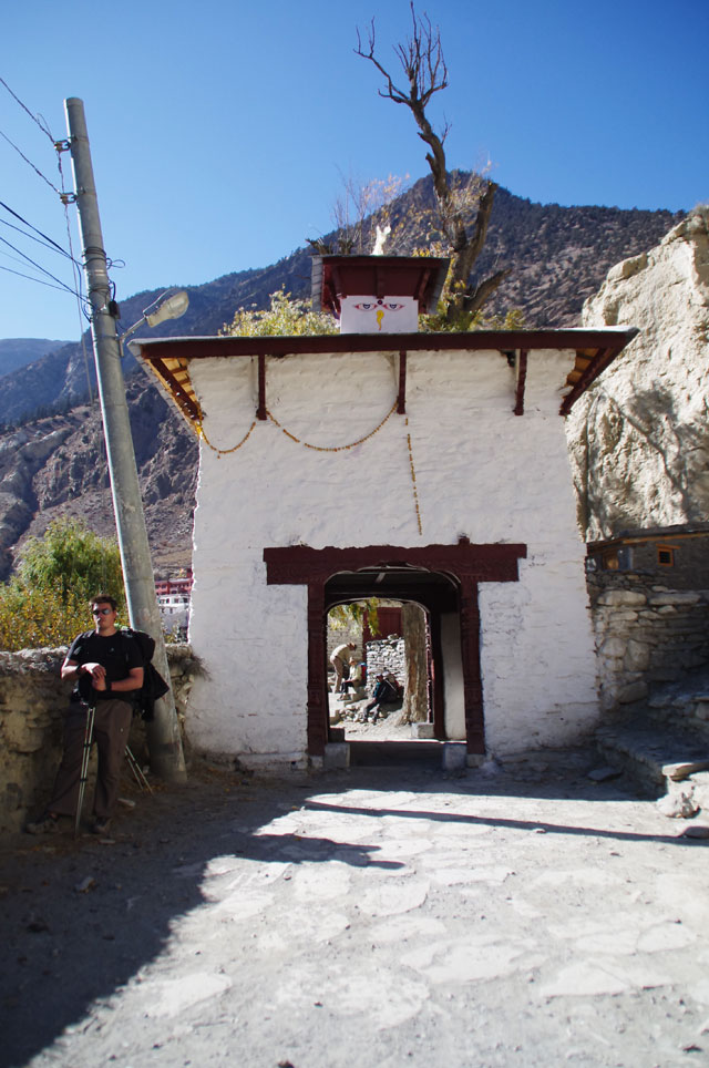 L'entrée de Marpha