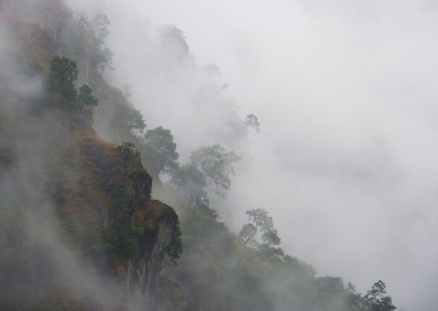 Pas de tempête, mais une sacrée brume