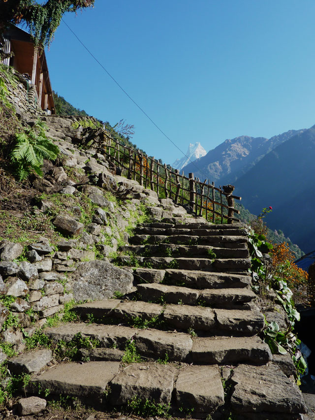 Dernières marches avant Sinuwa