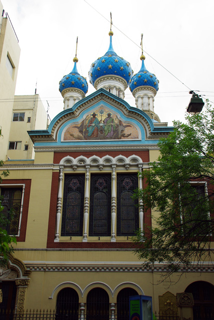 L'église orthodoxe de San Telmo