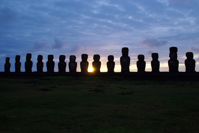 Le soleil perce les nuages