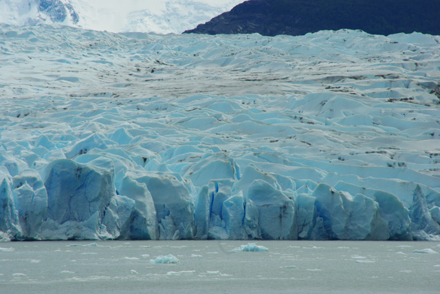 Le glacier de près