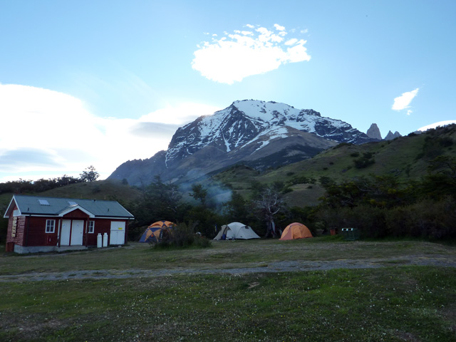 Le campement s'endort