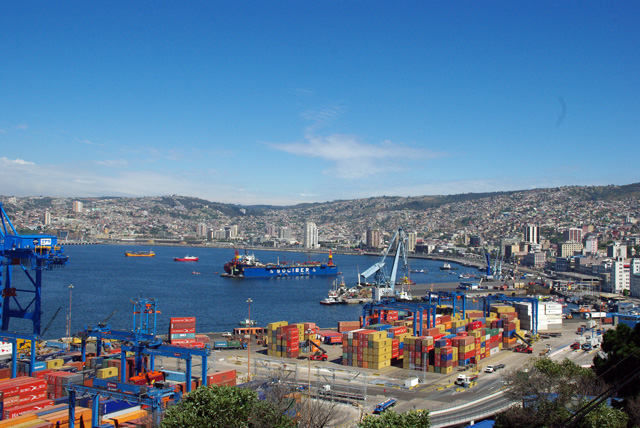 Le port de Valparaiso