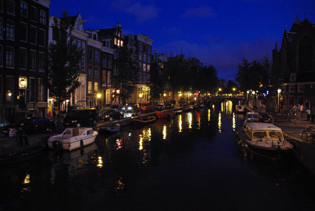 Les canaux d'Amsterdam