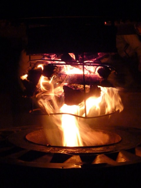 Un feu de bois salvateur