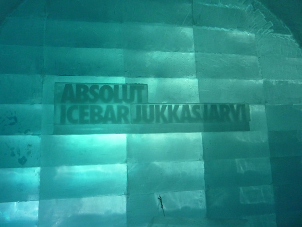 Absolut Ice Bar Jukkasjarvi