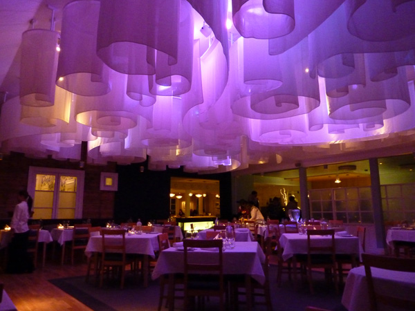 Le restaurant de l'Ice Hotel